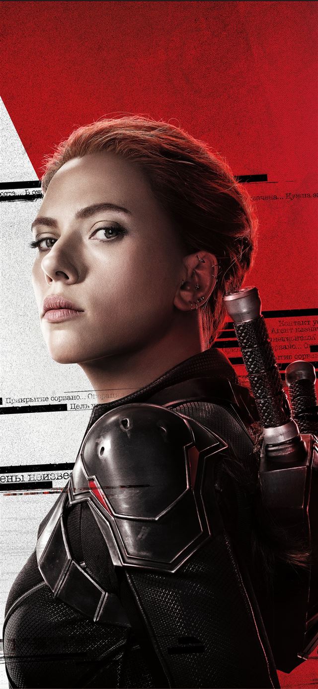 1284x2778 scarlett johansson in black widow movie 5k -  iPhone 11 Wallpaper