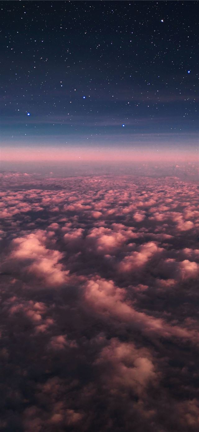 1284x2778 aerial photo of clouds -  iPhone 11 Wallpaper