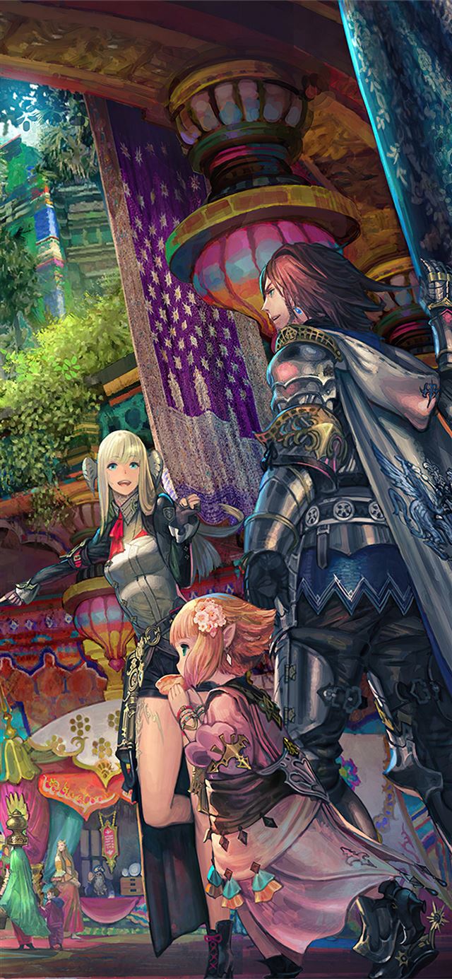1284x2778 final fantasy xiv endwalker -  iPhone 11 Wallpaper