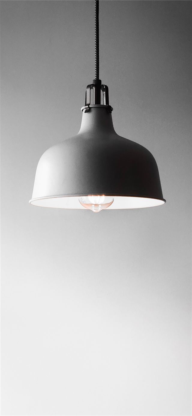 1284x2778 white pendant lamp -  iPhone 11 Wallpaper