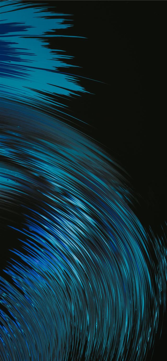 1284x2778 blue and white light illustration -  iPhone 11 Wallpaper
