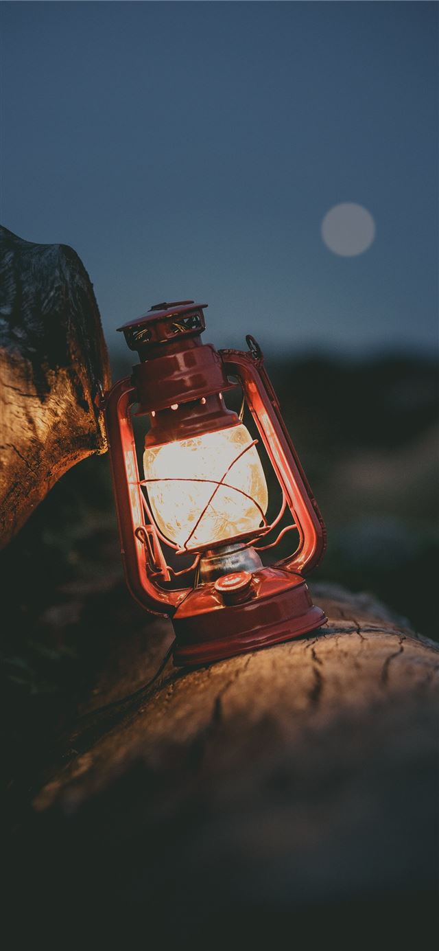 1284x2778 selective focus photography of turned on tubular l... -  iPhone 11 Wallpaper