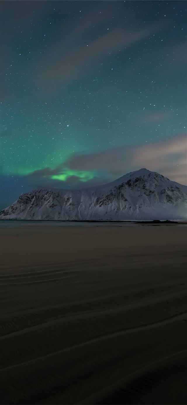 1284x2778 autumn magic night aurora 8k -  iPhone 11 Wallpaper