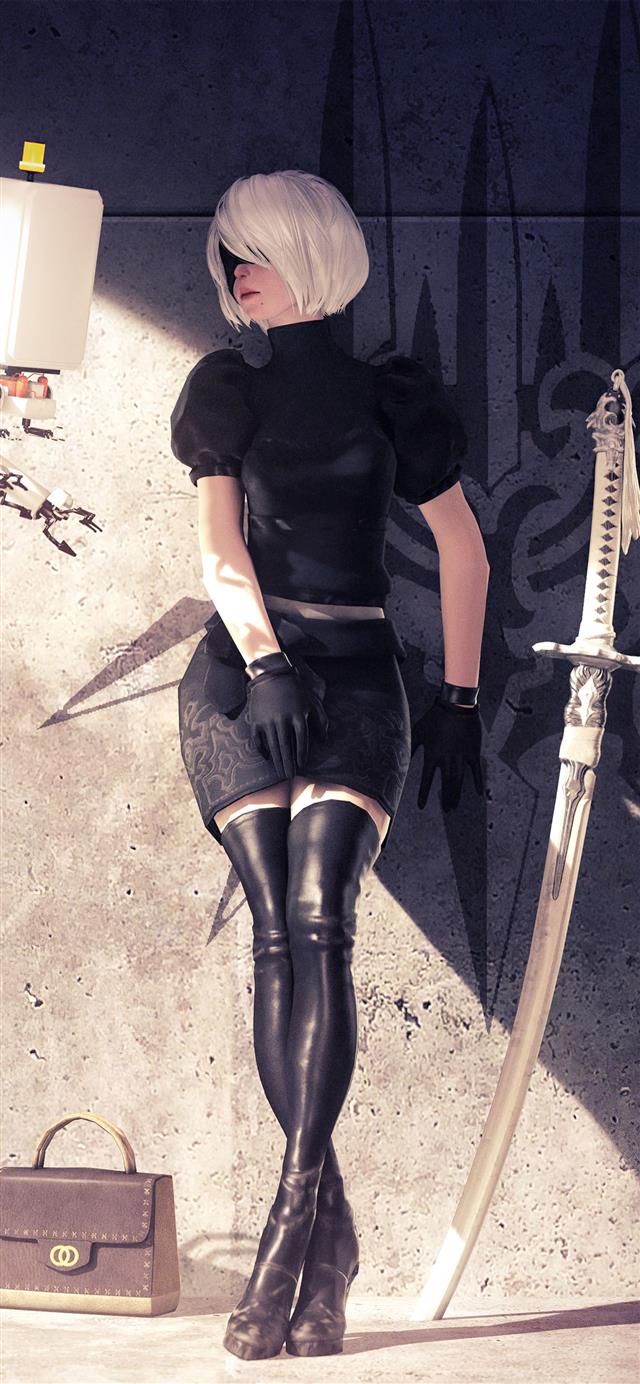 9 Wallpapers In Nier Automata Wallpapers For iPhone 11