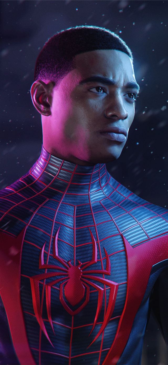 7 Wallpapers In Spider Man Miles Morales Wallpapers For iPhone 11