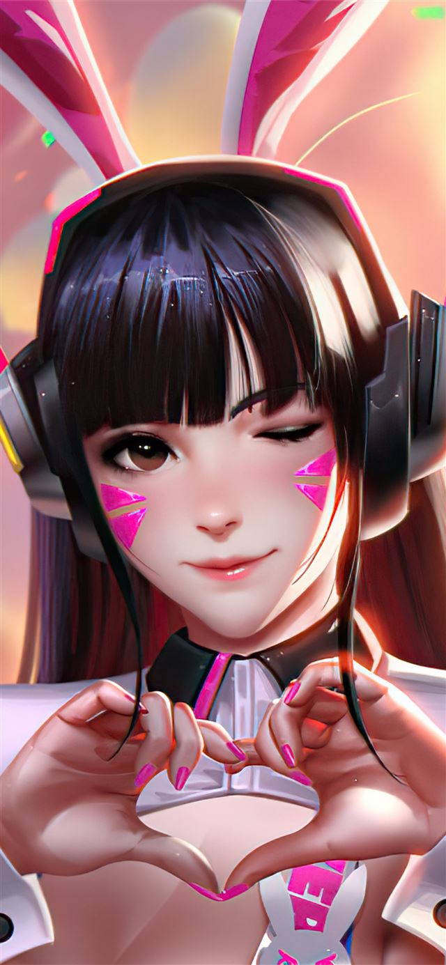 1125x2436 racing dva overwatch 4k - overwatch iPhone 11 Wallpaper