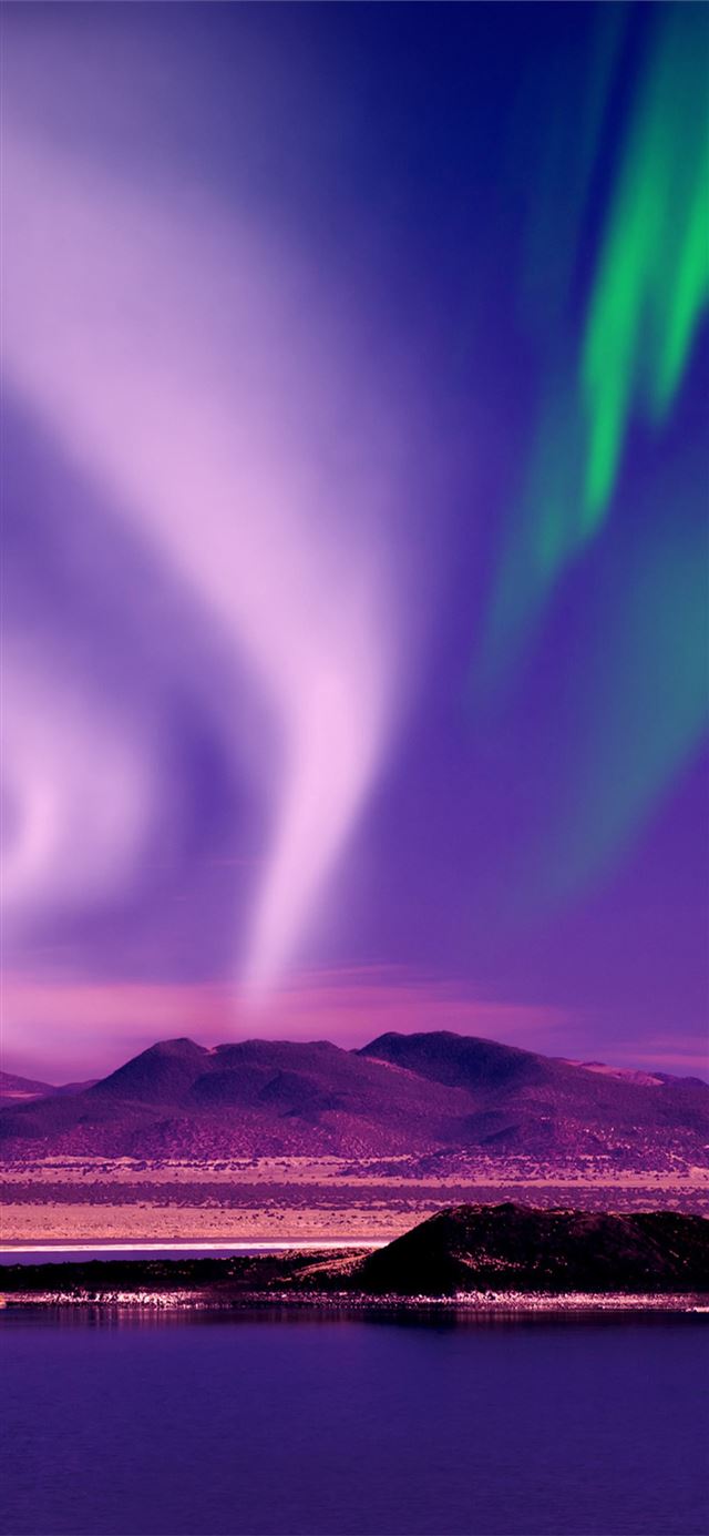 1125x2436 aurora borealis beautiful view -  iPhone 11 Wallpaper