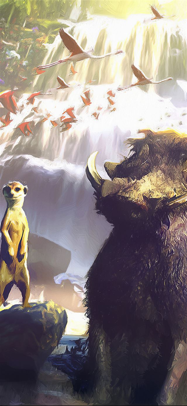 1125x2436 the lion king fanart - 2019 movies iPhone 11 Wallpaper