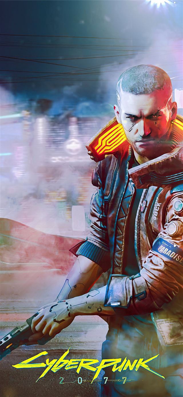 1125x2436 4k cyberpunk 2077 new - ps games iPhone 11 Wallpaper