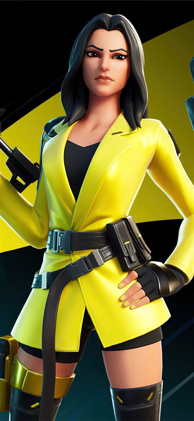 1125x2436 yellow jacket fortnite 2020 -  iPhone 11 Wallpaper