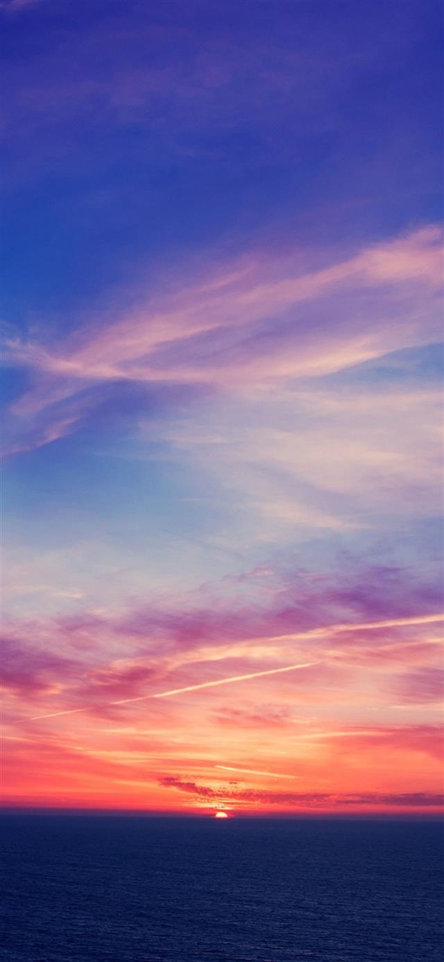 1125x2436 sky blue sunlight dark -  iPhone 11 Wallpaper