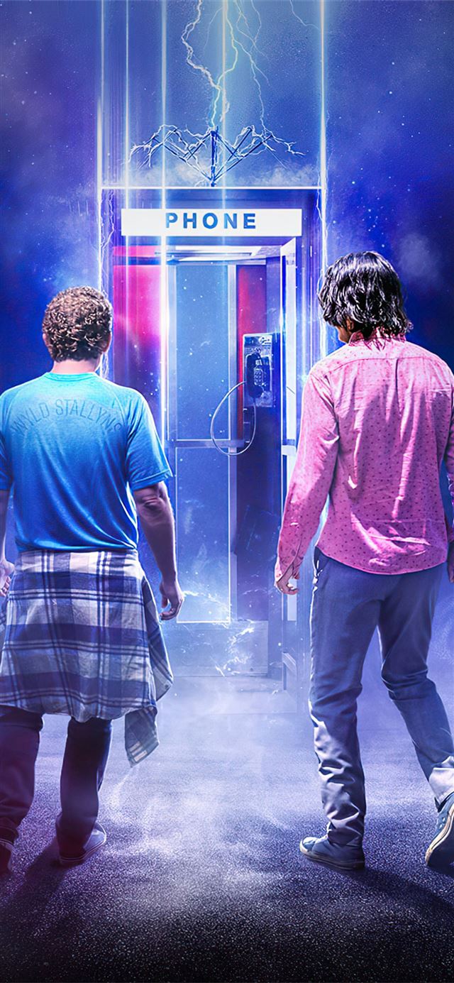 1125x2436 bill and ted face the music - keanu reeves iPhone 11 Wallpaper