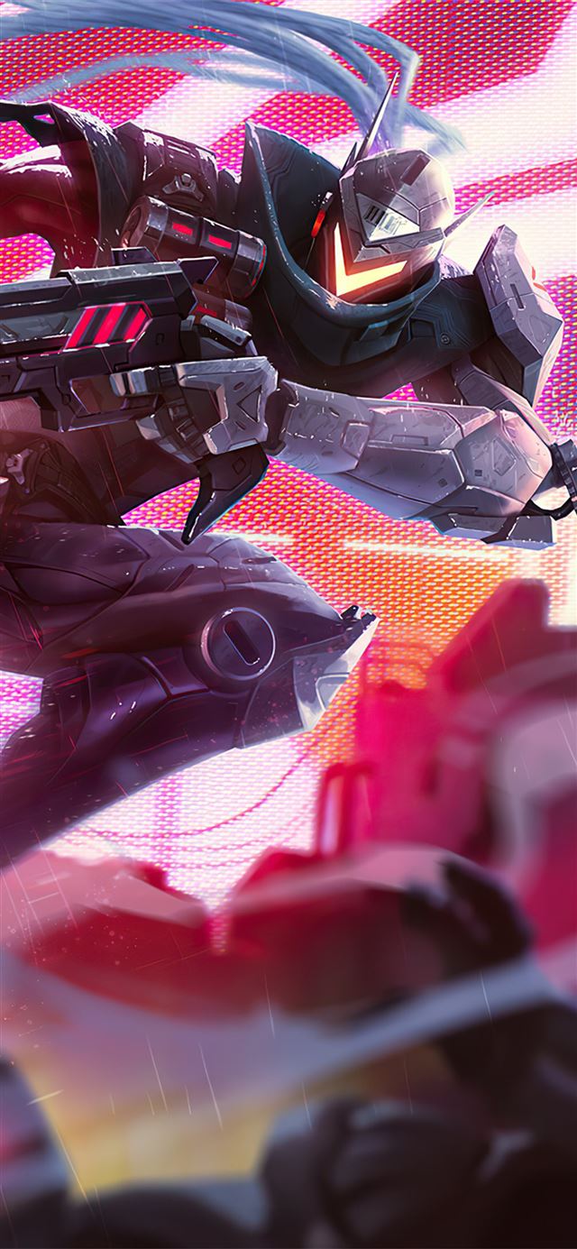 1125x2436 lucian league of legends 4k -  iPhone 11 Wallpaper