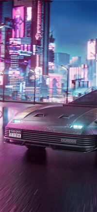 quadra v tech cyberpunk 2077 4k wallpaper
