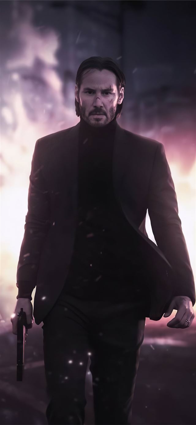 1125x2436 john wick 2020 - artwork iPhone 11 Wallpaper