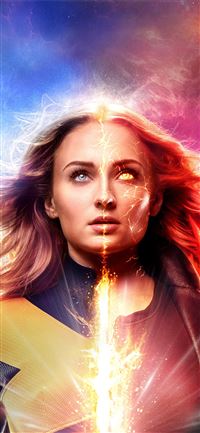 x men dark phoenix 8k wallpaper