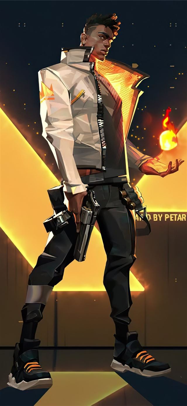 1125x2436 phoenix valorant 4k 2020 -  iPhone 11 Wallpaper