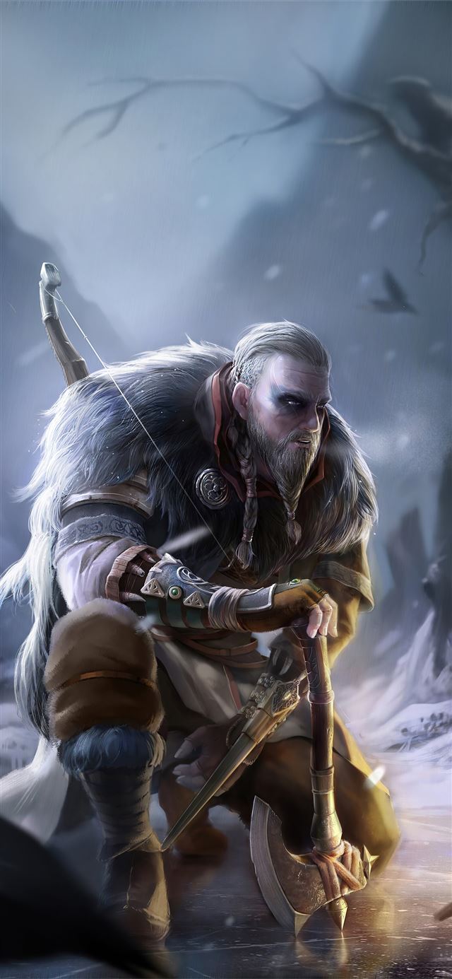 1125x2436 assassins creed valhalla breathing 4k - google stadia iPhone 11 Wallpaper