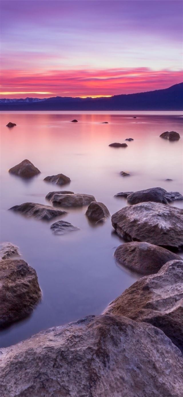 1125x2436 lake tahoes - lake iPhone 11 Wallpaper
