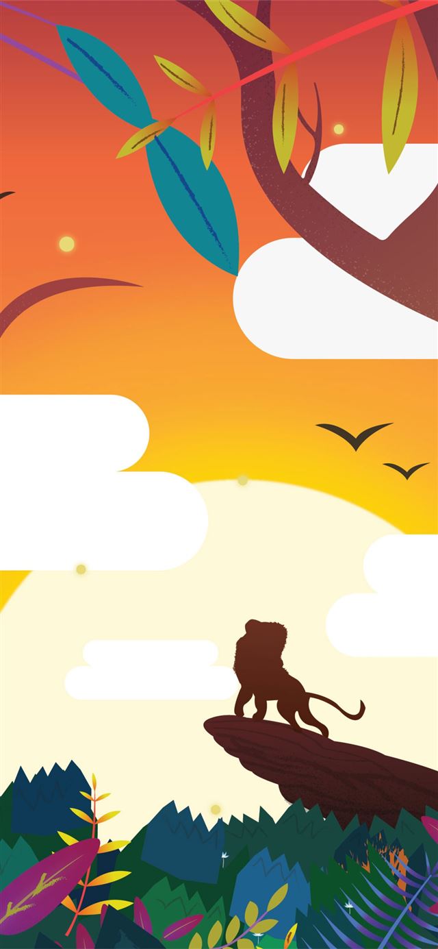 1125x2436 simba lion king - 2019 movies iPhone 11 Wallpaper