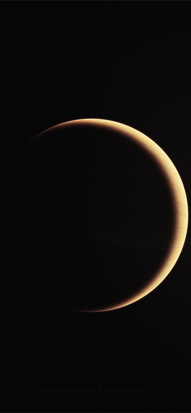 1125x2436 half moon - black iPhone 11 Wallpaper