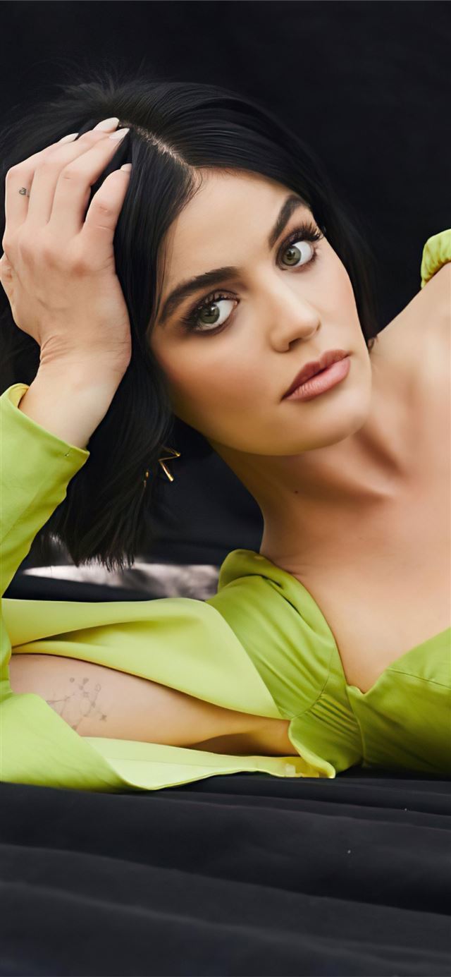 1125x2436 lucy hale 2020 photoshoot - celebrities iPhone 11 Wallpaper