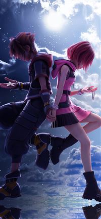 kingdom hearts 3 sora and kaira 4k wallpaper