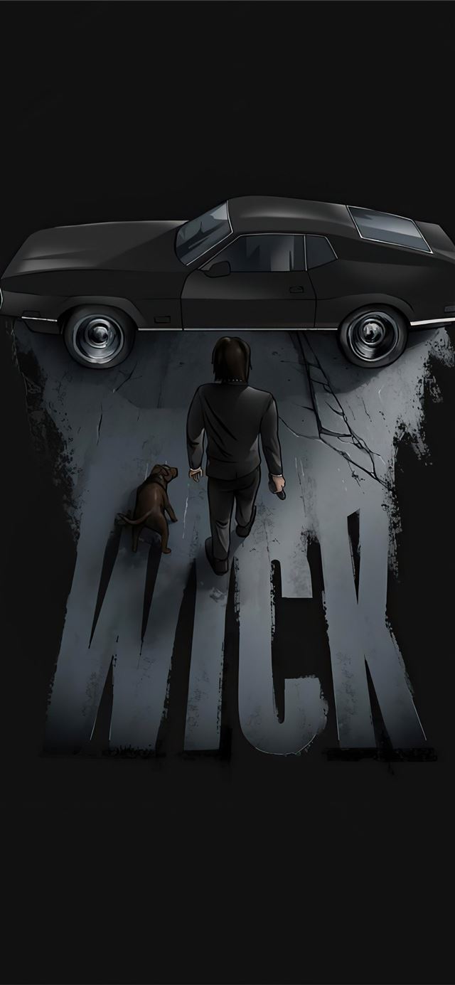 1125x2436 john wick walking - 4k iPhone 11 Wallpaper