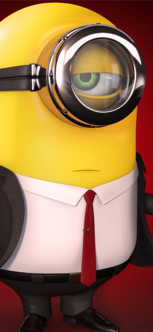1125x2436 minion hitman 5k - 5k iPhone 11 Wallpaper