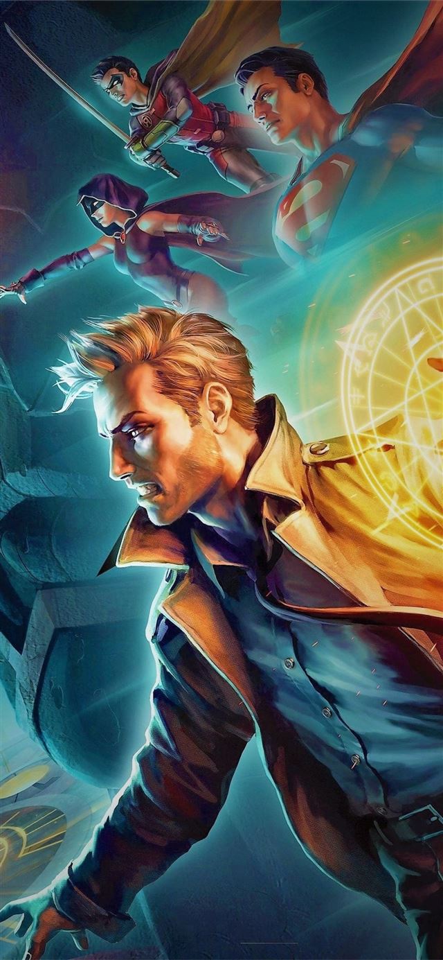 1125x2436 justice league dark apokolips war 4k - animated movies iPhone 11 Wallpaper
