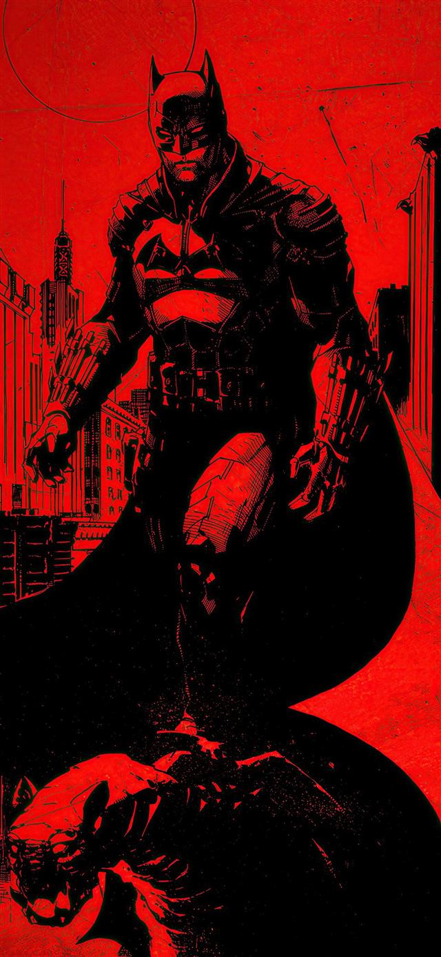 1125x2436 the batman 2021 4k - 2021 movies iPhone 11 Wallpaper