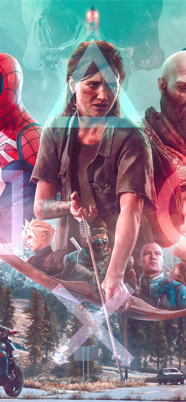 1125x2436 ps5 games 4k -  iPhone 11 Wallpaper
