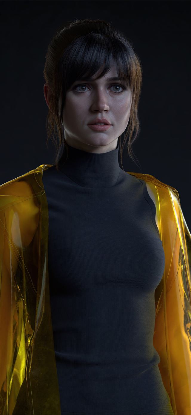 1125x2436 ana de armas rendered art 4k - photoshoot iPhone 11 Wallpaper