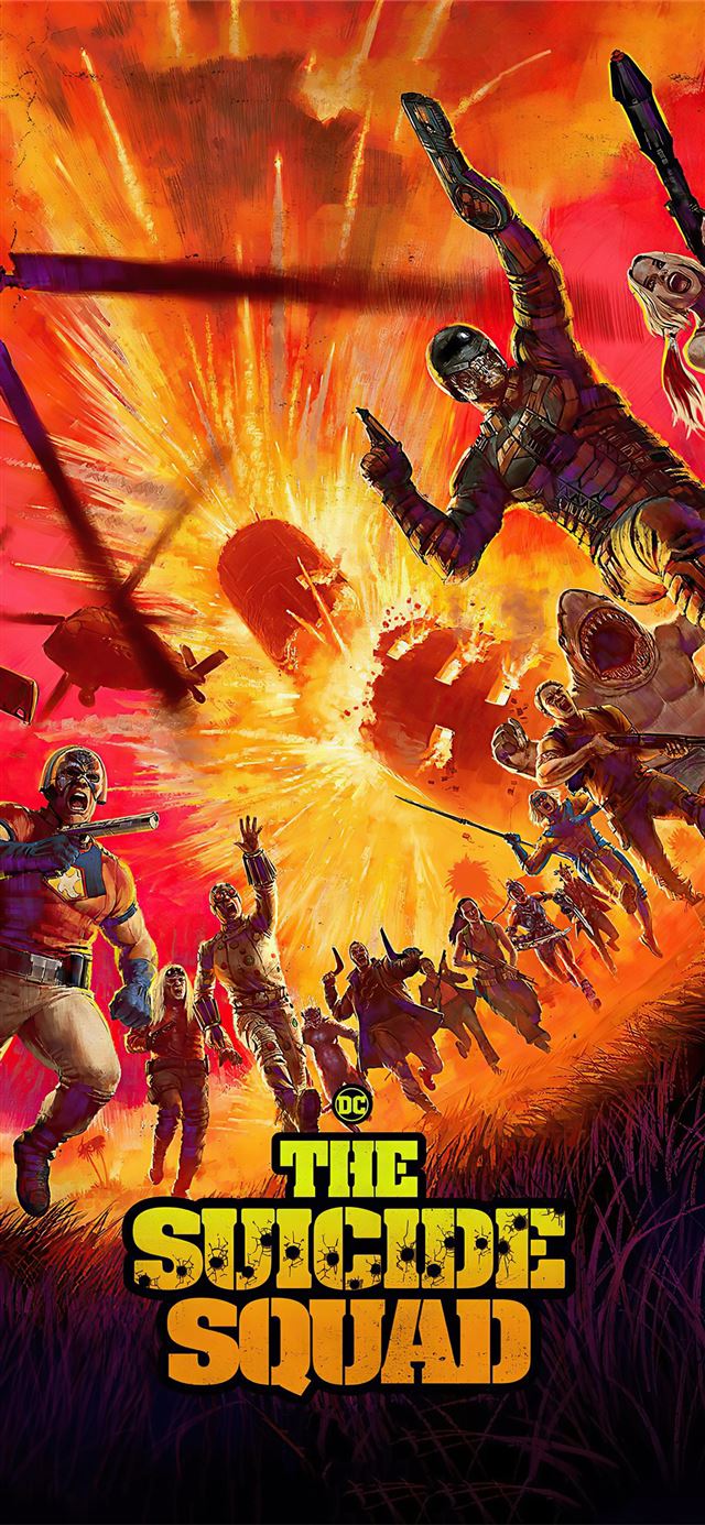 1125x2436 the suicide squad 2021 movie - 2021 movies iPhone 11 Wallpaper