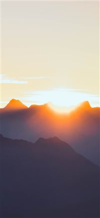 mountain range peak 5k iPhone 11 wallpaper