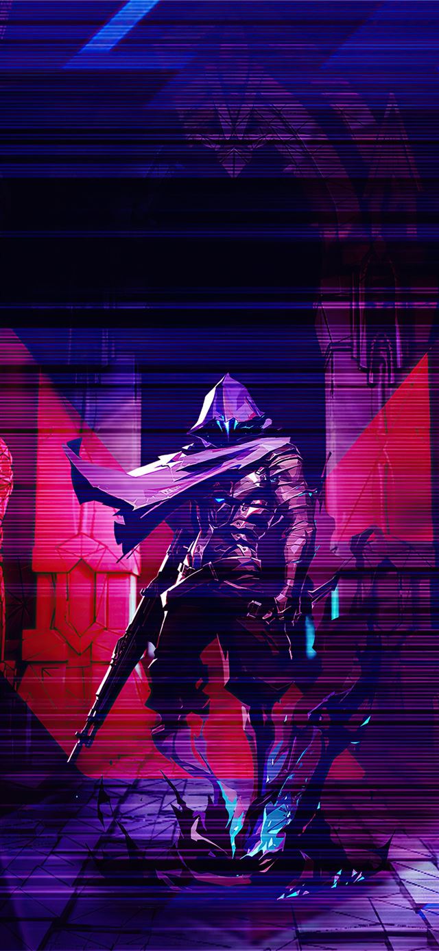 1125x2436 omen valorant 2020 artwork -  iPhone 11 Wallpaper