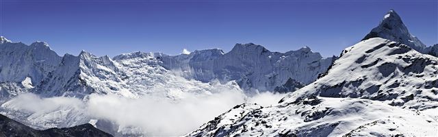 3840x1200 Snowberg - snow iPhone Panoramic Wallpaper