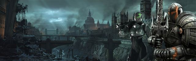 3840x1200 Game War - game iPhone Panoramic Wallpaper
