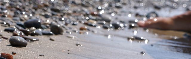 3840x1200 Beach Bokeh - beach iPhone Panoramic Wallpaper