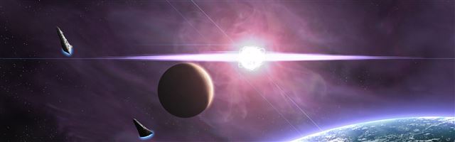 3840x1200 Spacecrafts - space iPhone Panoramic Wallpaper