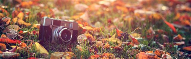 3840x1200 Old Camera - sunshine iPhone Panoramic Wallpaper