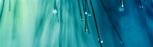 3840x1200 Rainy - water iPhone Panoramic Wallpaper