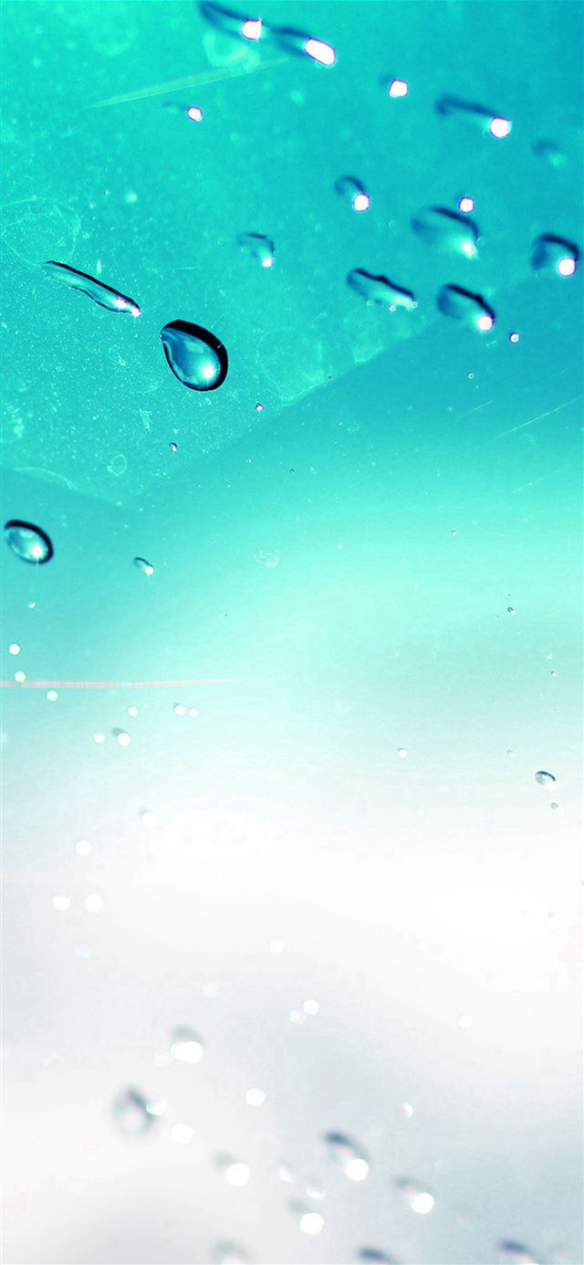 1125x2436 Rain Drop Splash Window Sky Nature Art -  iPhone 11 Wallpaper