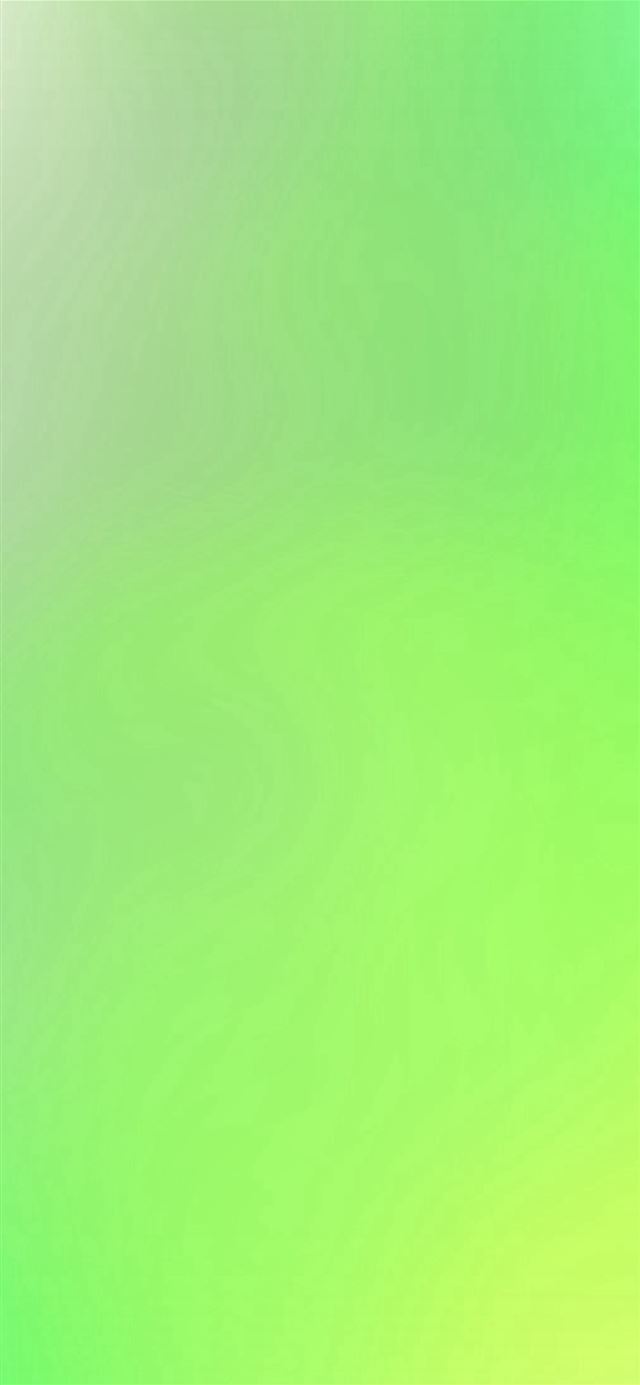 1125x2436 Green Yellow Blur Gradation -  iPhone 11 Wallpaper