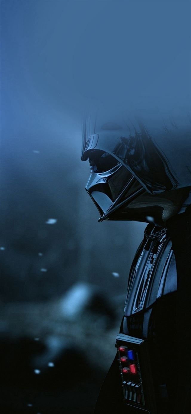 1125x2436 Starwars  Art Film Blue -  iPhone 11 Wallpaper