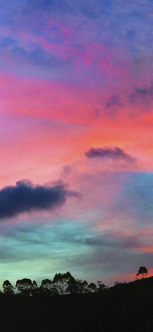 1125x2436 Sky rainbow cloud sunset -  iPhone 11 Wallpaper