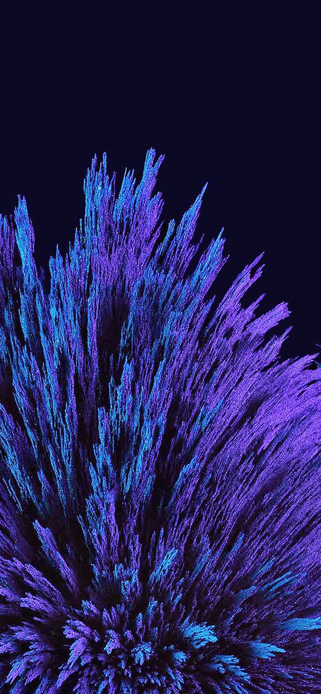 1125x2436 Dark blue flower pattern - flower iPhone 11 Wallpaper