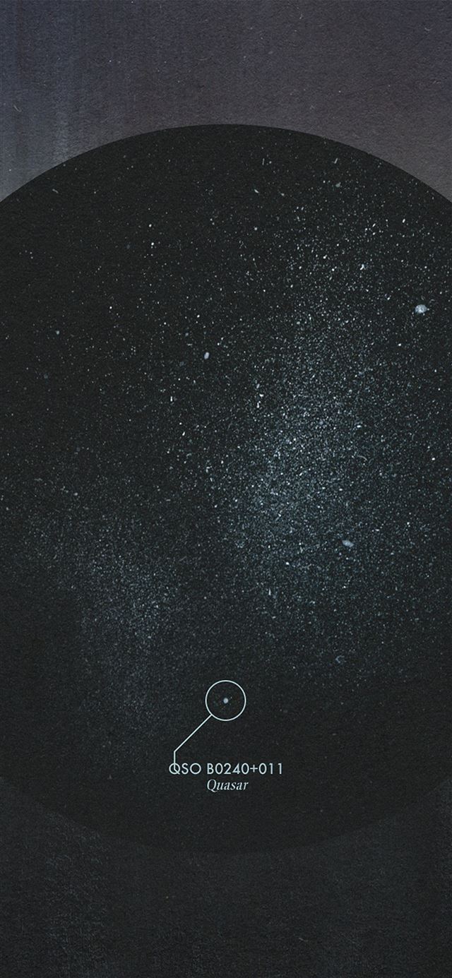1125x2436 Simple minimal space circle -  iPhone 11 Wallpaper