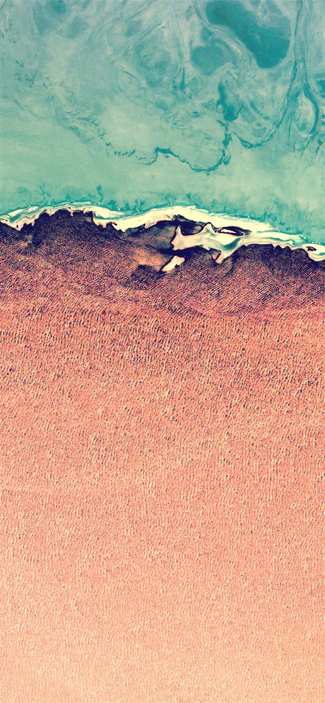 1125x2436 Earth map color pattern -  iPhone 11 Wallpaper
