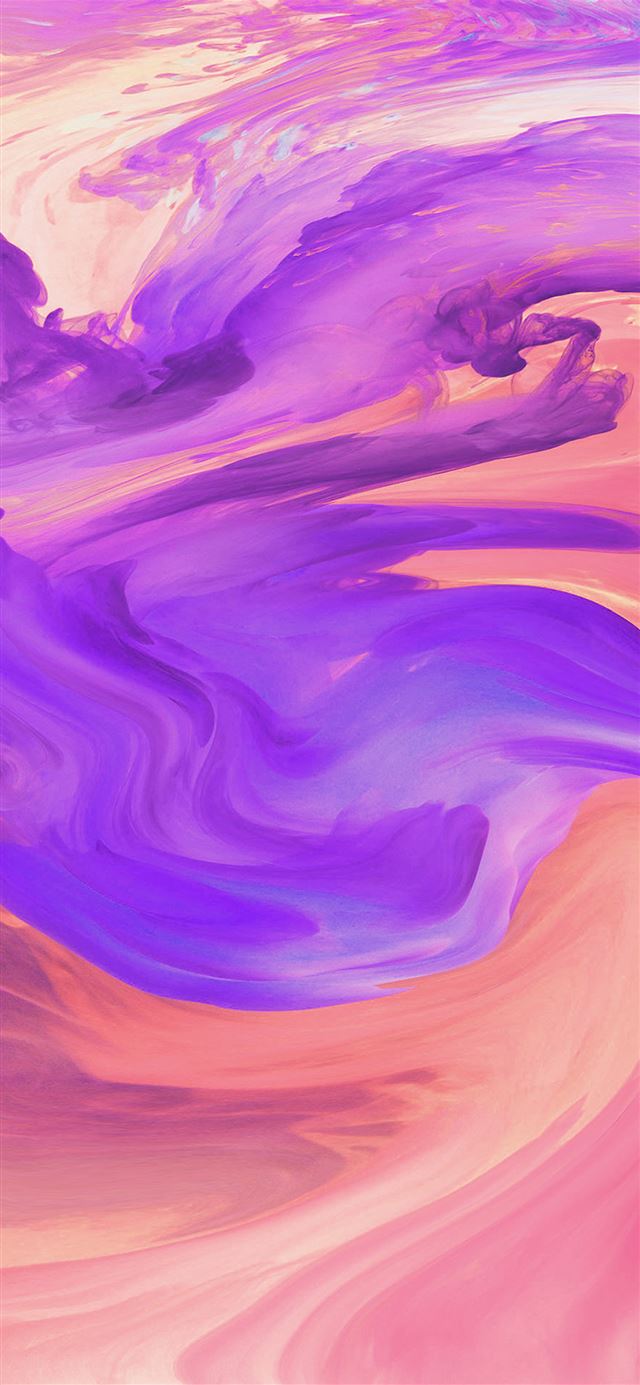 1125x2436 Hurricane swirl abstract art paint purple pattern -  iPhone 11 Wallpaper